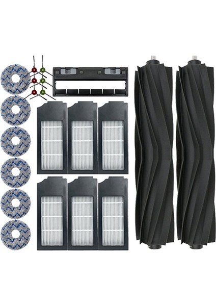 Ecovacs Deebot X1S X1S Pro Toz Torbası Hepa Filtre Paspas Bez Elektrikli Süpürge Için Yedek T10 T20 Ana Fırça Kapağı (Yurt Dışından) fiyatları