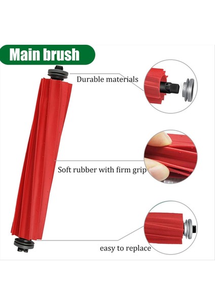 Roborock Qrevo Pro/qrevo Maxv/qrevo S Robotlu Süpürge Ana Yan Fırça Paspas Bezi Hepa Filtreler Toz Torbası Parçaları (Yurt Dışından) indirimleri