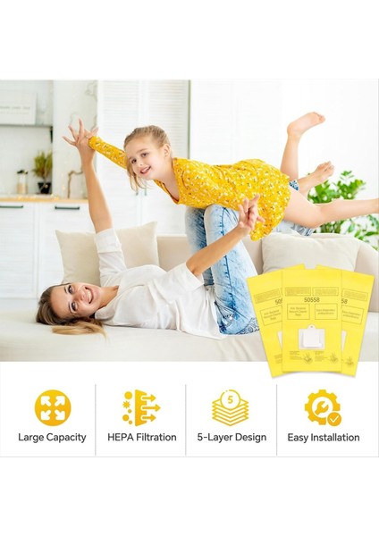 50 Paket 50558 Teneke Kutu Vakum Torbaları Kenmore Teneke Kutu Tipi C/q 5055 50555 50557 50558 Panasonic Tip C-5 C-18 (Yurt Dışından) indirimleri