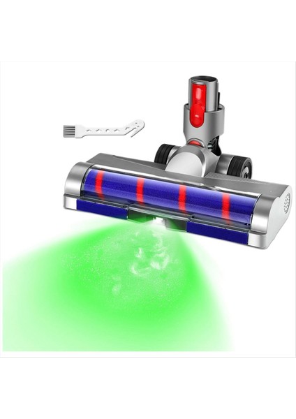 Dyson V11 V10 V8 V7 V15 Elektrikli Süpürgeler Için LED Yumuşak Rulo Temizleme Kafası Gizli Toz ve Pisliği Aydınlatır ve Ideal (Yurt Dışından)