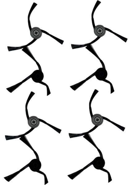 Uwant U300/U300 Max Robot Süpürge Parçaları Kenar Fırçası 8 Adet Için Yan Fırçanın Değiştirilmesi (Yurt Dışından) modelleri