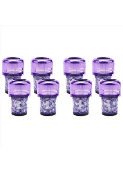 Dyson V12 Slim Elektrikli Süpürgeler ve V12 Detect Slim Süpürgeler Için 8 Paket V12 Filtre Değişimi Parça No 971517-01 (Yurt Dışından)