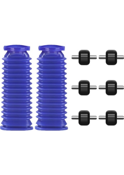 Vakum Emme Kafası Hortumu ve Taban Plakası Tekerlekler Dyson V7 V8 V10 V11 V15 Yumuşak Rulo Elektrikli Süpürge Parçaları (Yurt Dışından)