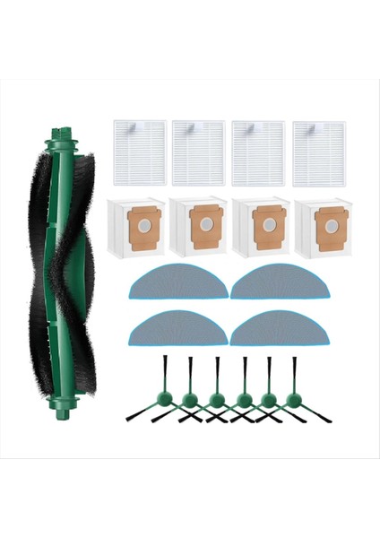 3irobot Roomba 104 Combo / 105 Vac / 105 Combo / 105 Combo+ / Q052 Süpürme Makinesi Aksesuarları Için 19 Adet (Yurt Dışından)