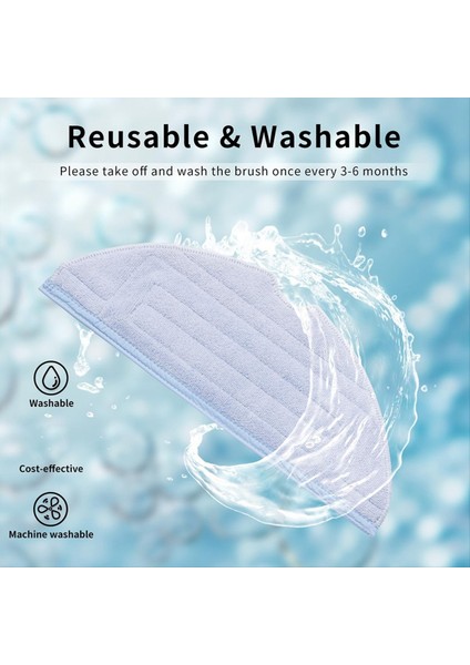 Roborock S7 S70 Mop Kumaş Robot Vakum Süpürge Destek Plakası Yedek Parçalar Paspas Aksesuarları Seti (Yurt Dışından) fırsatları