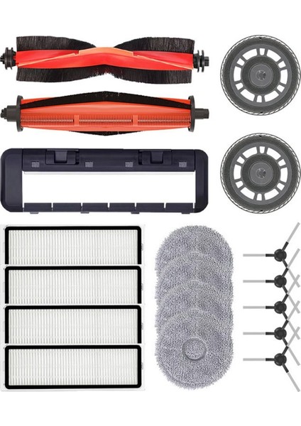 Xiaomi Robot Vakum S20 + / B108GL / B108CN / B113CN Parçaları Aksesuarları Ana Yan Fırça Hepa Filtre Paspas Bezi Parçaları (Yurt Dışından) fiyatları