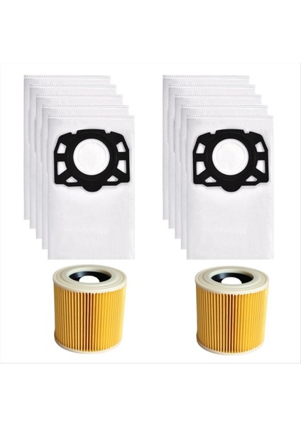 Elektrikli Süpürge Torbası Filtresi Karcher Wd2 Plus Wd3 WD3S Kfı 357 SE4001 SE4002 Ka 40 Yedek Çanta Parçaları 2 863-314 0 (Yurt Dışından) fiyatları