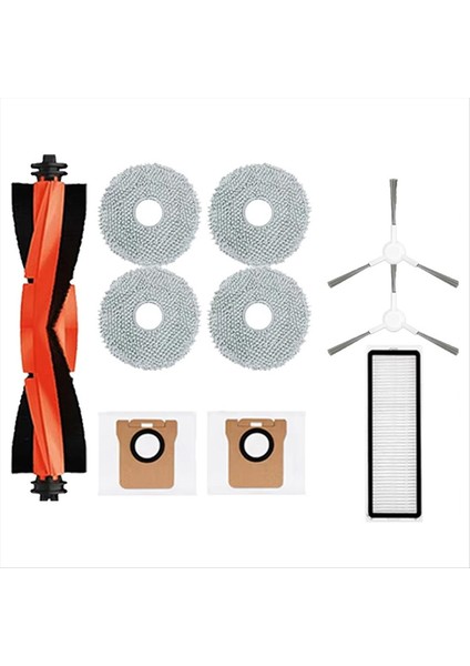 Xiaomi Robot Vakum X20 + X10 + X20 Artı X10 Artı Parçaları Aksesuarları Ana Yan Fırça Hepa Filtre Paspas Pedleri Değiştirme (Yurt Dışından)