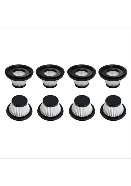 Ördek Elektrikli Süpürge Için Vakum Filtreleri At Gücü Duck Vac Için Kompakt Akülü Yedek Vakum Filtresi 8 Paket (Yurt Dışından)