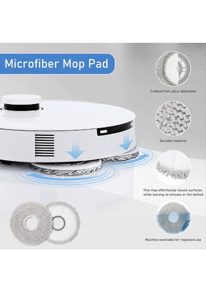 Ecovacs Deebot T30C Omni / T30C Pro Omni Elektrikli Süpürge Yedek Parça Için Yedek Aksesuar (Yurt Dışından) fiyatları