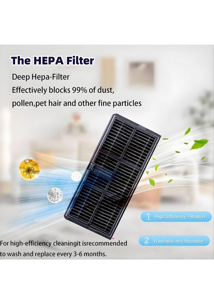 Dreame X40 ULTRA/X40 Pro Supping Robot Aksesuarları Hepa Filtresi Süpürme Makinesi Yedek Parçaları Için Uygun (Yurt Dışından) fırsatları