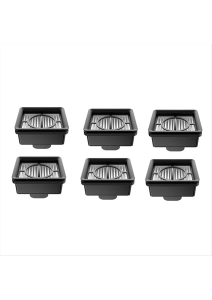 6 Pcs Filtre Xiaomi Truclean W20 / 2c / 4c / 2 Lite Islak ve Kuru Elektrikli Süpürge Filtresi Yedek Parçaları (Yurt Dışından)