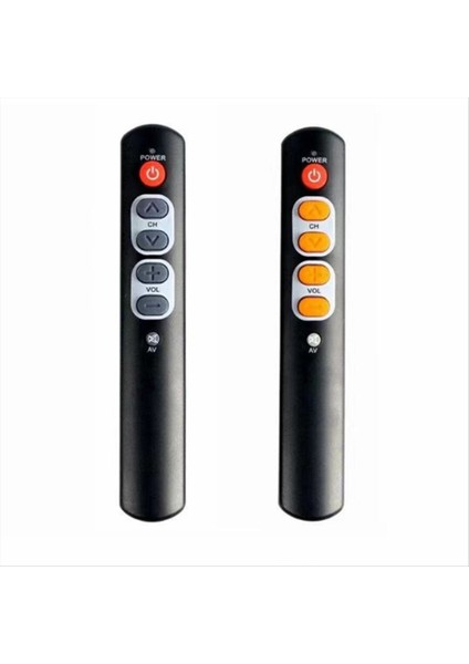 Uzaktan Kumanda Öğrenme Büyük Düğmeleri Yaşlılar Yaşlılar Universal Programlanabilir Tv Uzaktan Destekleri Tv Stb DVD Hıfı Ir Cihazları (Yurt Dışından)