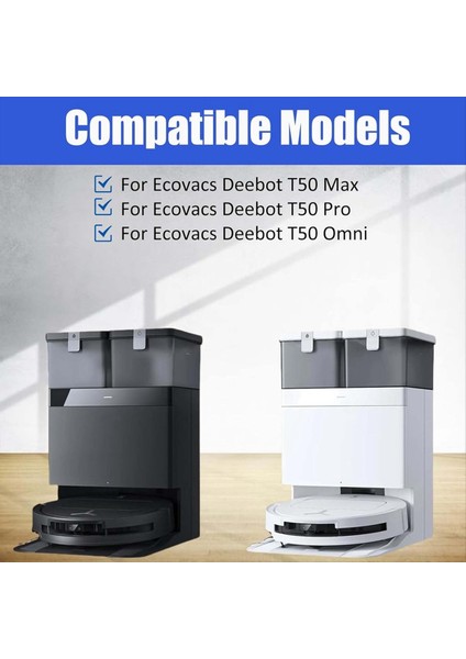 Ecovacs Deebot T50 MAX/T50 OMNI/T50 Pro OMNI/T50 Max Pro Omni Vakum Parçası Ana Yan Fırça Filtresi Paspas Toz Torbası Için 22 Adet (Yurt Dışından) fırsatları