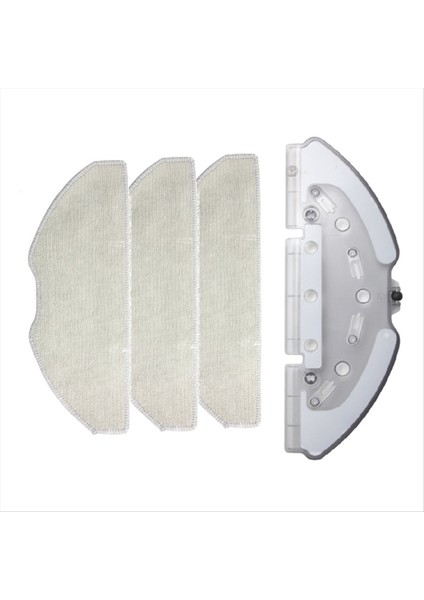 4 Adet Paspas Braketi ve Paspas Bezi Seti 360 S8 / Tp-Link Tapo RV30 Plus/tapo RV10 Plus Robotlu Süpürge Aksesuarları (Yurt Dışından) fiyatları