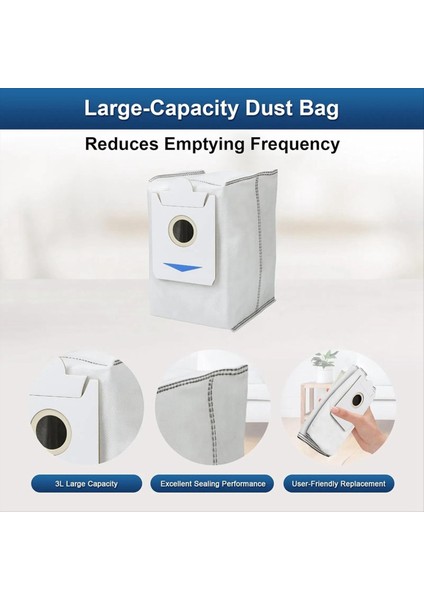 Ecovacs Deebot T30S Serisi T30S Pro/aı/care/aı Bakım Robotu Vakum Yedek Parçaları Için Aksesuarlar (Yurt Dışından) fiyatları