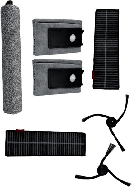 7 Adet Uwant U300/U300 Max Elektrikli Süpürge Parçaları Yan Fırça Hepa Filtre Rulo Paspas Toz Torbaları (Yurt Dışından) fiyatları