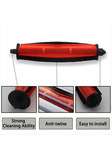 Xıaomı Mijia Dolaşmayan Rulo Kesme Saç Fırçası Için X20+/X20 PLUS/M40/B116CN/S20+/M30S/OMNI 1s Robot Vakum (Yurt Dışından) fırsatları