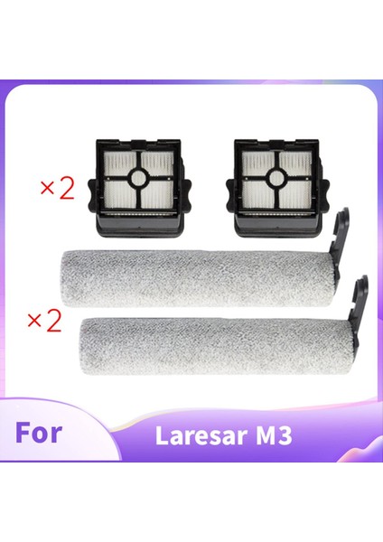 Laresar M3 Islak &amp Kuru Elektrikli Süpürge Için Rulo Fırçalı Hepa Filtre (Yurt Dışından) fırsatları