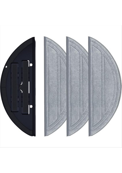 Roborock Saros 10 / S9 Maxv Ultra / G30 Robot Süpürge Parçaları Için Paspas Pedi ile Paspas Tutucu (Yurt Dışından)