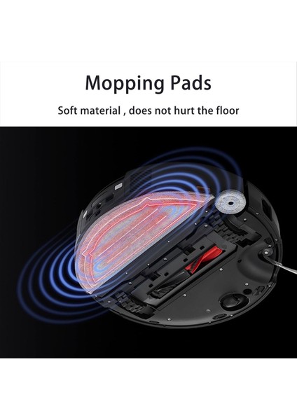 Roborock Saros 10 / S9 Maxv Ultra / G30 Robot Süpürge Parçaları Için Paspas Pedi ile Paspas Tutucu (Yurt Dışından) modelleri