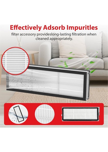 Roborock Qv 35A Qv 35S Qr 598 Qr 798 Için Aksesuarlar Robot Vakum Ana Fırçalar Yan Fırçalar Filtreler Paspas Pedleri Toz Torbaları (Yurt Dışından) fiyatları