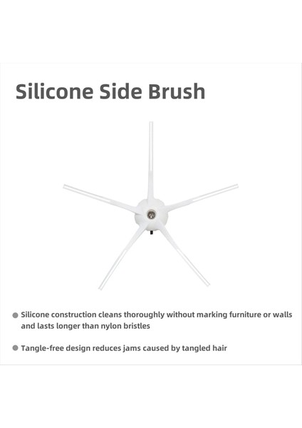 Roborock S6 Pure S6 S4 Max S6 Maxv S5 Max S4 E25 E35 Ana Yan Fırça Hepa Filtre Mop Bezi Için Yedek Yedek Parçalar (Yurt Dışından) modelleri