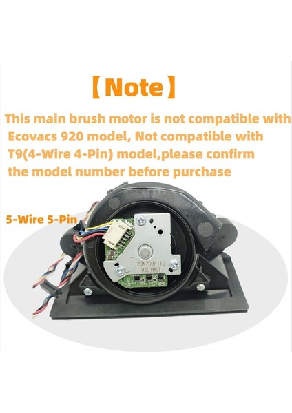 Ecovacs Deebot T5 / T8 / Dx Serisi / Dv Serisi Elektrikli Süpürge Yedek Parçaları Için Vakum Motoru Fan Motoru (Yurt Dışından) fırsatları