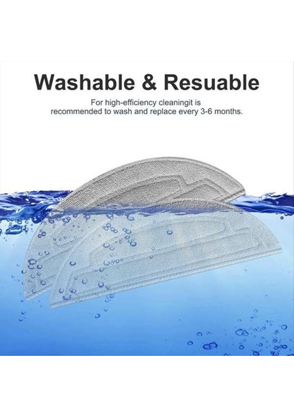 4 Adet Vakumlu Paspas Bezi Pedleri Roborock S8 Maxv Ultra Elektrikli Süpürge Yedek Parça Vakumlu Paspas Pedi (Yurt Dışından) fiyatları