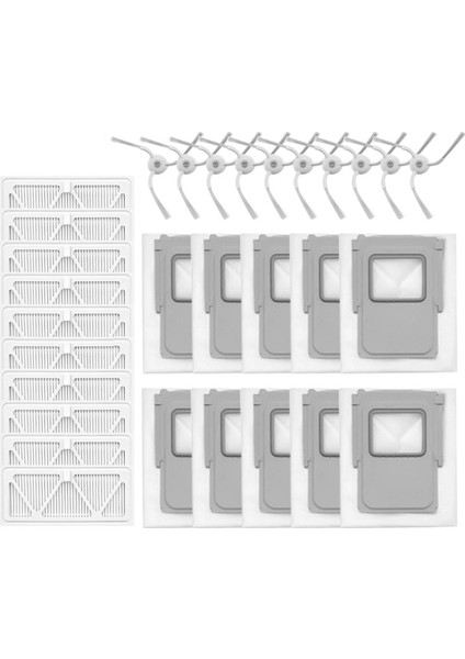 Djı Romo S Romo A Romo P Yan Fırça Filtresi Toz Torbası Robotlu Süpürge Parçaları Aksesuarları Yedek Kitleri Için Fit (Yurt Dışından)