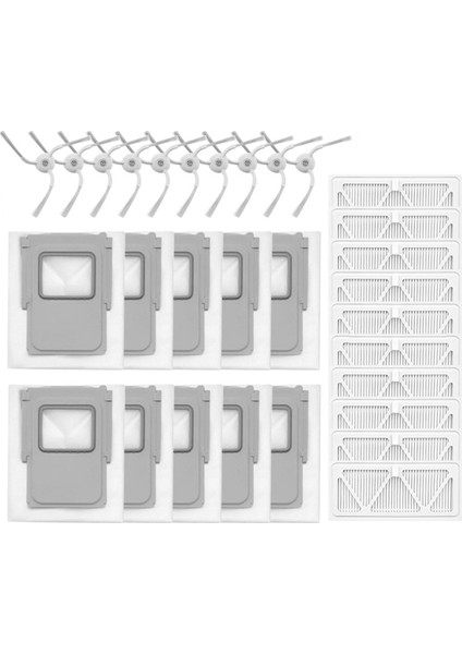 Djı Romo S Romo A Romo P Yan Fırça Filtresi Toz Torbası Robotlu Süpürge Parçaları Aksesuarları Yedek Kitleri Için Fit (Yurt Dışından) modelleri