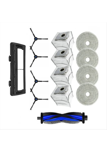 14 Adet Ana Yan Fırça Hepa Filtre Paspas Bezi Ecovacs Deebot Mini Elektrikli Süpürge Parçaları Için Yedek (Yurt Dışından) modelleri