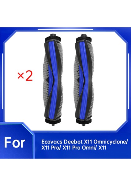 Ecovacs Deebot X11 OMNICYCLONE/X11 PRO/X11 Pro OMNI/X11 Elektrikli Süpürge Için 2 Adet Ana Fırça (Yurt Dışından) fiyatları