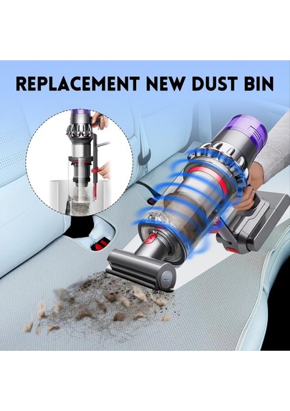 Toz Kupası Kovası Dyson V11 V15 SV14 SV15 SV22 Elektrikli Süpürge Yedek Parçalar Vakum Çöp Kovası Toz Kupası (Yurt Dışından) fırsatları