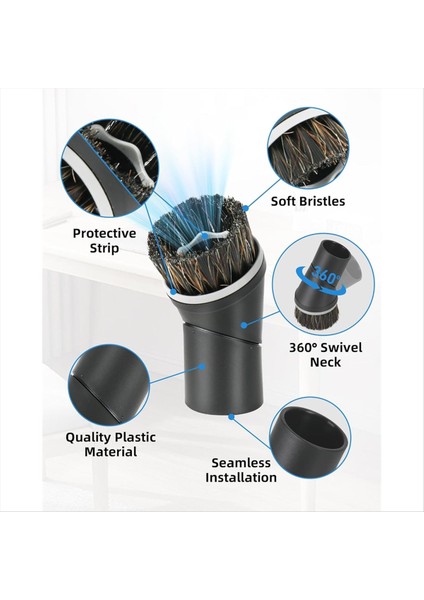 Miele Elektrikli Süpürgeler Için At Kılı Zemin Başlığı 12 Inç Geniş Parke Zemin Fırçası Vakum Aparatı Olarak Yedek Parçalar (Yurt Dışından) fırsatları