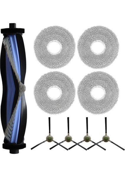 Lefant M3 Robot Süpürge Yedek Parçaları 1 Ana Fırça 4 Yan Fırça 4 Mop Pedleri Parçaları (Yurt Dışından) modelleri