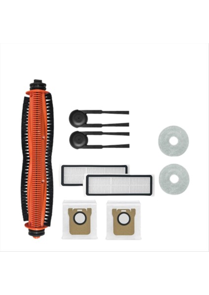 Xiaomi Mijia M40S/OV31CN Vakum Süpürge Aksesuarları Ana Roller Yan Fırça Hepa Filtre Mop Bez Toz Çantaları (Yurt Dışından)
