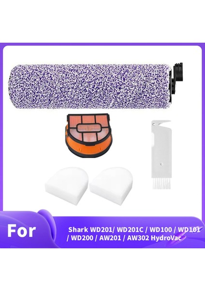 Shark WD201/ WD201C / WD100 / WD101 / WD200 / AW201 / AW302 Hydrovac Elektrikli Süpürge Için Rulo Fırça Filtresi (Yurt Dışından) modelleri