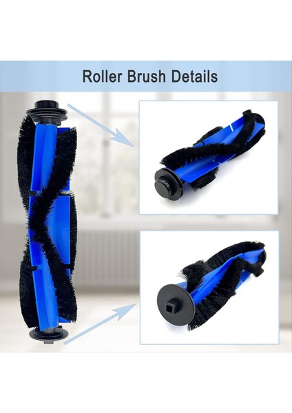 Eufy Robovac 11S Için 15T 15C 25C 30C Halı Robotik Vakum Süperatör Hepa Filtresi Ön Filter Silindir Fırçası Yan Fırçalar Set (Yurt Dışından) fırsatları