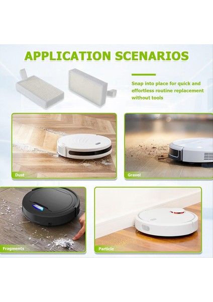 Ilıfe V5 V5S V3 V3S V5S V5S V5S V5. V55 X5 Robot Vakum Temizleyici Sarf Malzemeleri Yüksek Verimli Filtre Aksesuarları Seti (Yurt Dışından) modelleri