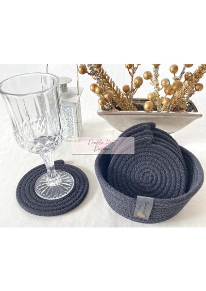 7 Prç Bardak Altlığı Set Tress Supla Jüt Hediyelik fiyatları