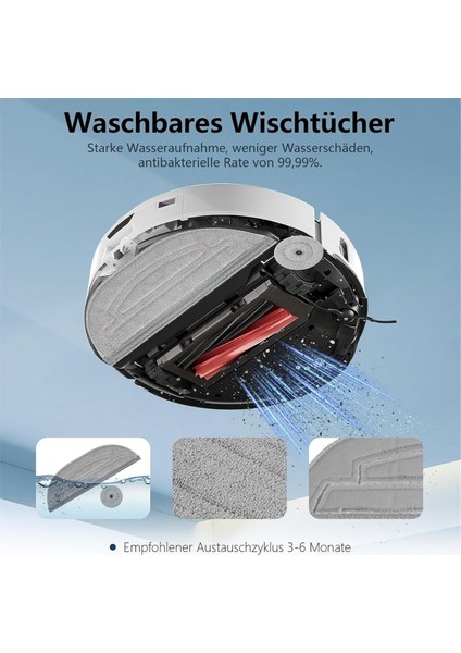 Roborock S8 Maxv Ultra Robot Süpürge Için Yedek Parçalar Ana Fırçalar Mendil Yan Silecekler Yan Fırçalar Filtreler (Yurt Dışından) fiyatları