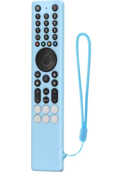 Tcl RC833A Için Silikon Koruyucu Kılıf Kiraplı Kayma Önleyici Damla Geçirmez Kapak ile Uzaktan Kumanda Smart Tv Aksesuarları B (Yurt Dışından)