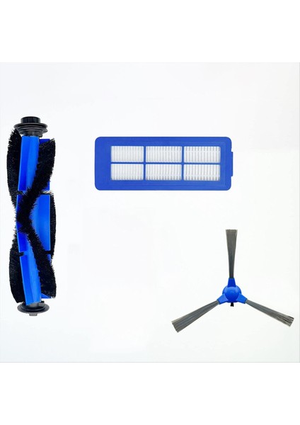 Eufy 11S Için Max G30 30C Max 15C Max Süppli Robot Aksesuarları Ana Roller Fırça Yan Fırça Filtre Aksesuarları Seti (Yurt Dışından) modelleri