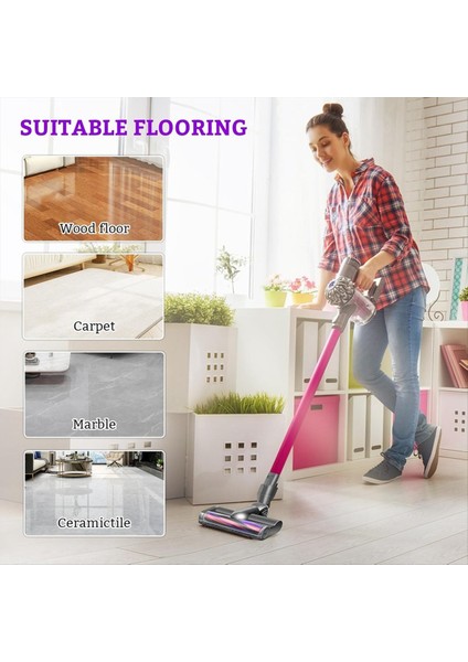 Dyson Elektrikli Süpürge V6 DC58 DC59 DC61 DC62 DC72 DC74 Turbo Fırça Kafası Için Fırça Yedek Parçaları (Yurt Dışından) indirimleri