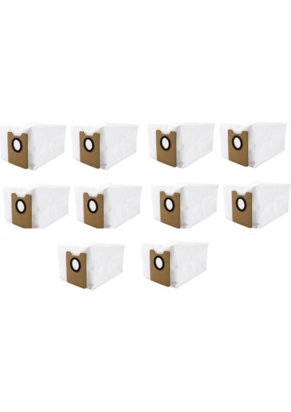 Ecovacs Yeedı Y1 Plus / Y1 Pro Plus Süpürme Makinesi Aksesuarları Için 10 Adet Toz Torbası (Yurt Dışından)