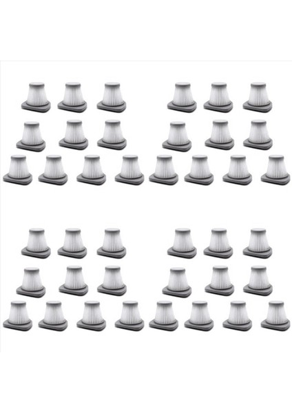 40 Adet Hepa Filtre El Tipi Elektrikli Süpürge Aksesuar Filtresi Medya SC861 SC861A (Yurt Dışından)