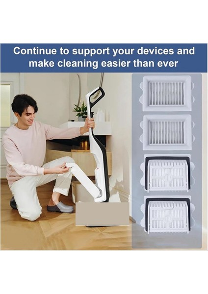 Roborock Flexi/flexi Lite/flexi Pro Nass Elektrikli Süpürge Aksesuarları Için Hepa Filtrenin Değiştirilmesi (Yurt Dışından) indirimleri