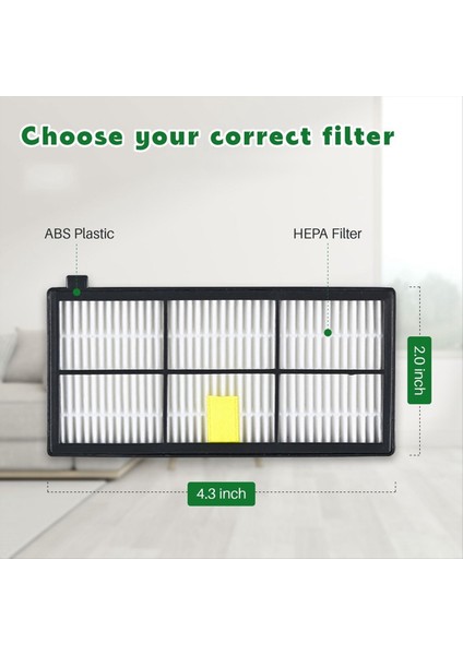 Irobot Roomba Için Süpürme Robot Aksesuarları 800 Filtre 860 880 Yüksek Verimli Filtre Aksesuarları 5 Pcs (Yurt Dışından) indirimleri