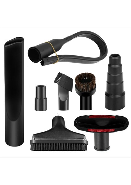 Mağaza Vac Aksesuarları Için 8 Adet Ev Temizleme Elektrikli Süpürge Ekleri - 2 1/2in Ila 1 1/4in Vakum Hortumu Adaptörü (Yurt Dışından)